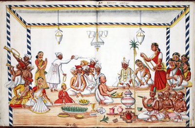 Cerimonia di matrimonio da Indian School