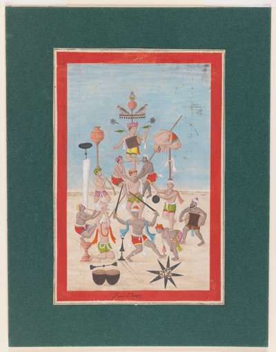 Miniatura, c.1810 da Indian School