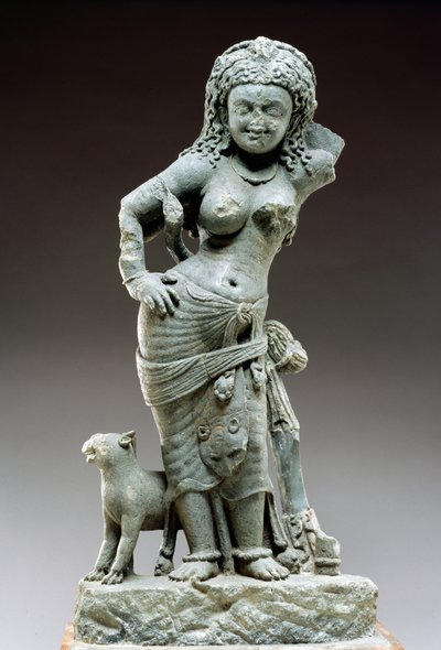 Parvati, cultura di Samlaji, 500 d.C. da Indian School