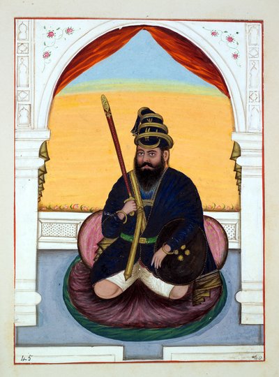 Phola Singh Nihang, dal Regno del Punjab, i suoi Sovrani e Capi, volume II da Indian School