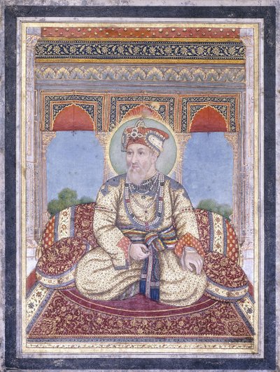 Ritratto di Akbar Shah II, inizio XIX secolo da Indian School