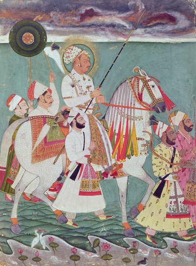 Ritratto del Maharajah Ajit Singh di Jodhpur (1678-1724) da Indian School