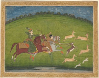 Principe e principessa a caccia di caprioli da Indian School