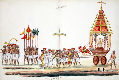 Processione con dei da Indian School