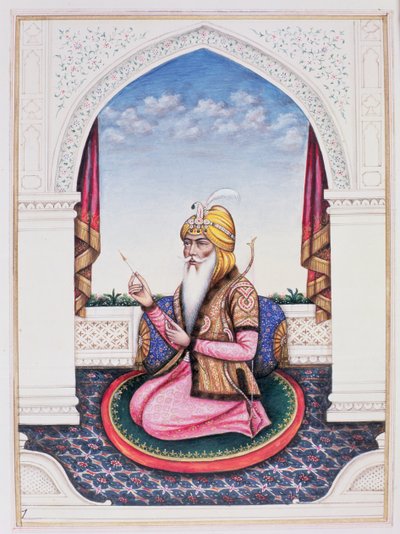 Ranjit Singh (1780-1839) Maharajah del Punjab da Indian School