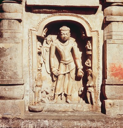 Rilievo del tempio principale del Sito III, 320-530 da Indian School