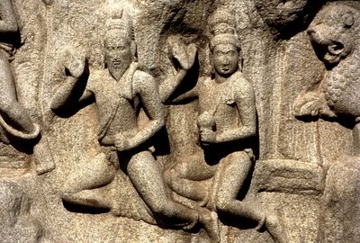 Shiva che concede un dono, (dettaglio) da Indian School