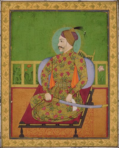 Sultano Abdullah Qutubshah di Golconda (reg.1626-72) Deccan, Mughal, c.1640 da Indian School
