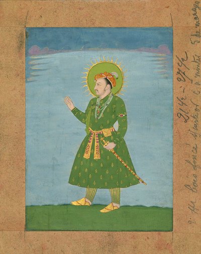 Il 4° Imperatore Mughal Jahangir, c. inizio XVII secolo da Indian School