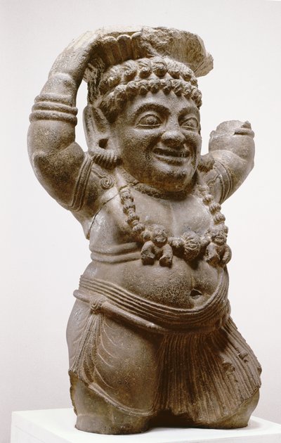 Il nano Yaksa, dalla Grotta 3 delle Grotte di Pitalkhora, Maharashtra, 100 a.C. da Indian School