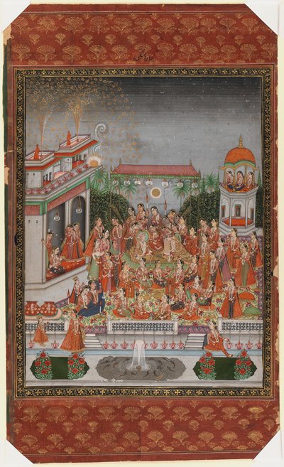 Le nozze di Dara Shikoh, 1875-1900 da Indian School