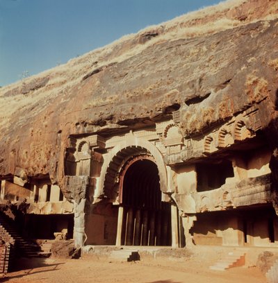Veduta della grotta 12 da Indian School