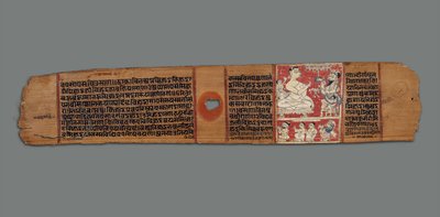 Vimalaprava conversa con Raji e Lakshmi, c.1300 da Indian School