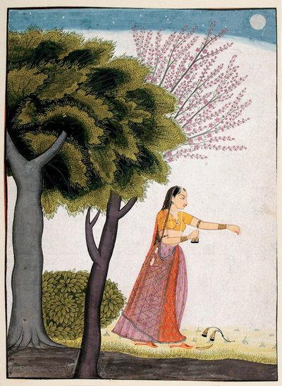 Vipralabdha nayika, c.1770 da Indian School