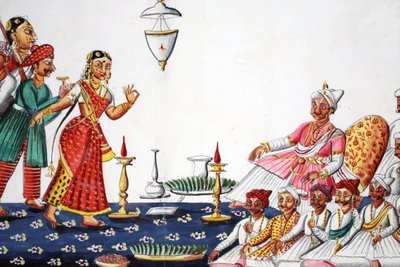 Cerimonia di matrimonio da Indian School