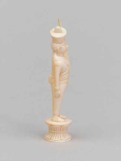 Pedone bianco, pezzo degli scacchi, India da Indian School