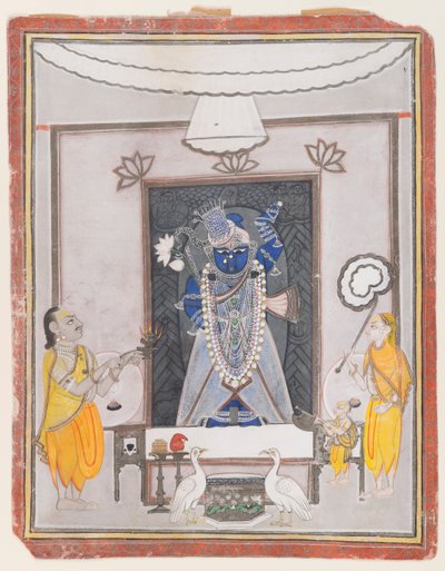 Adorazione di Shrinathaji da Indian School