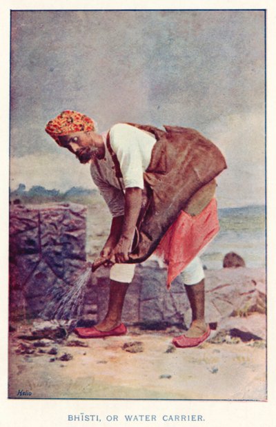 Nativi indiani: Bhisti, o portatore d