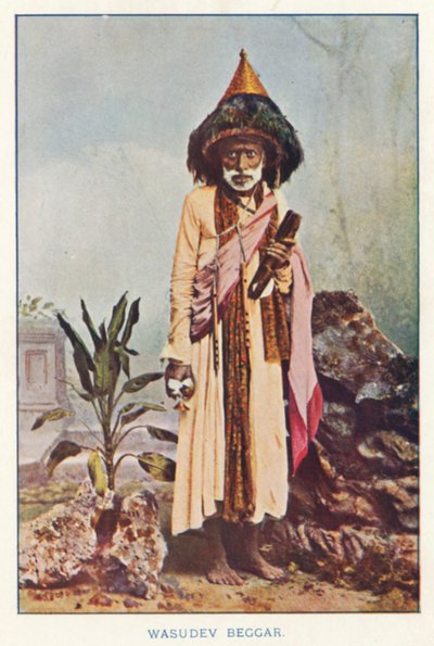 Indigeni Indiani: Mendicante Wasudev da Indian photographer
