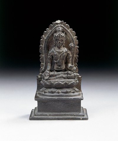 Figura di Padmapani giavanese, fine IX secolo da Indonesian