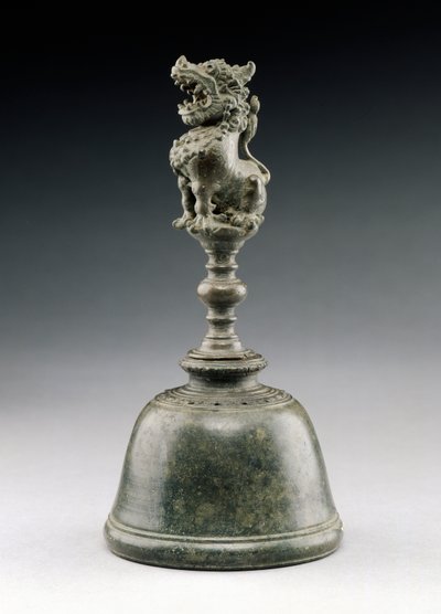 Campana con leone (bronzo) da Indonesian School