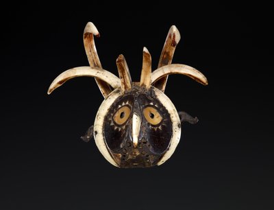 Maschera Probabilmente Raffigurante la Testa di un Gallo da Indonesian School