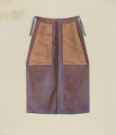 Grembiule da uomo da Ingrid Selmer Larsen