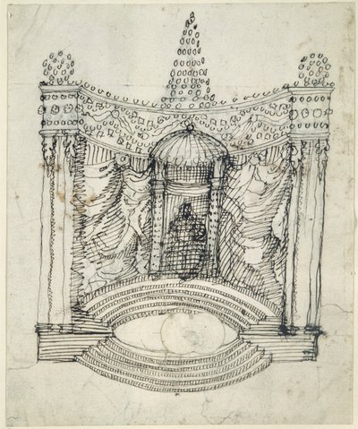 Un trono da Inigo Jones