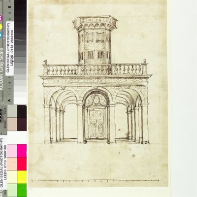 Progetto per il Palazzo della Fama, dal masque cortese 