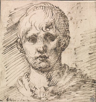 Testa di un ragazzo da Inigo Jones