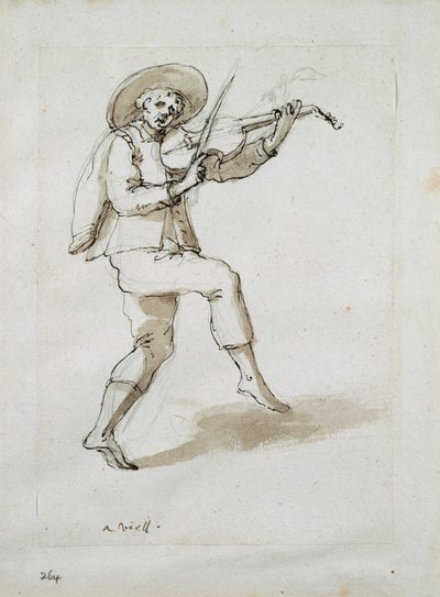 Uomo con viola da Inigo Jones