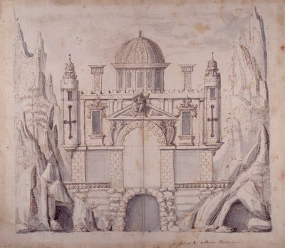 Palazzo di Oberon, c.1611 da Inigo Jones