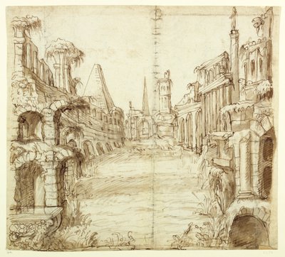 La casa caduta della cavalleria, c.1610 da Inigo Jones