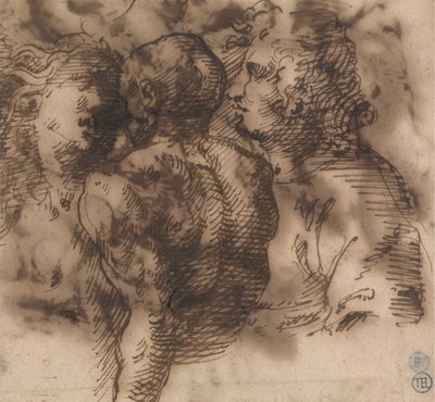 Tre figure a mezzo busto da Inigo Jones