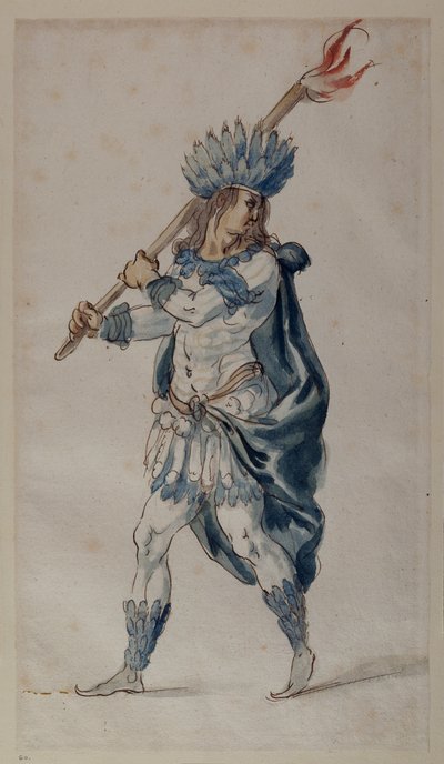 Portatore di torcia: un indiano da Inigo Jones