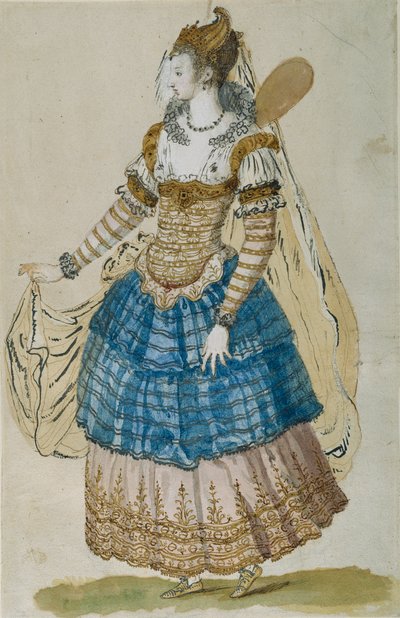 Maschera alata da Inigo Jones