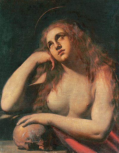 La Maddalena penitente da Ippolito Borghese