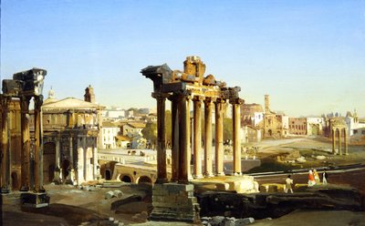 Foro Romano da Ippolito Caffi