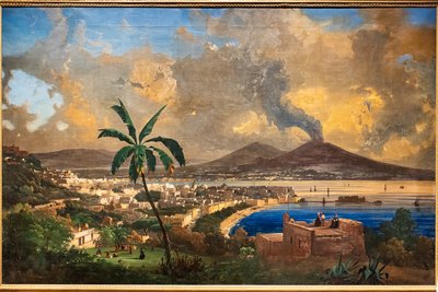 Veduta di Napoli da Ippolito Caffi