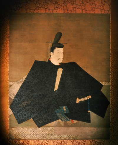 Ritratto dello Shogun Minamoto Yoritomo in un tempio buddista, 2005 (foto) da Ira Block