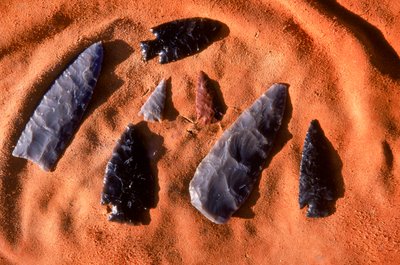 Punte di freccia Anasazi, NM da Ira Block