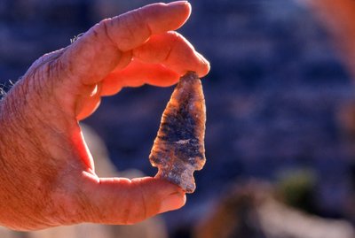 Antica punta di freccia Anasazi, Utah da Ira Block