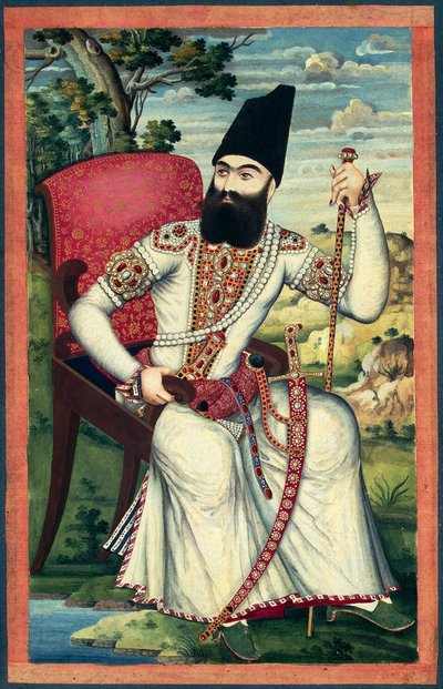 Ritratto del Principe Abbas Mirza, ca 1820 da Iranian Master