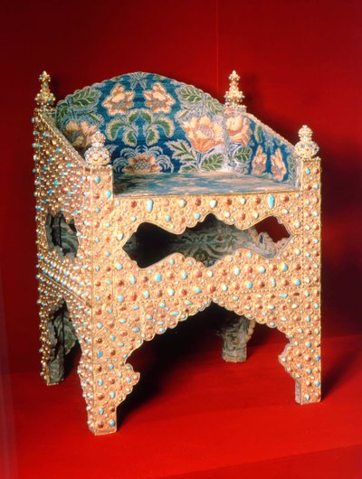 Trono dello Zar Boris Godunov, inizi del XVII secolo da Iranian Master