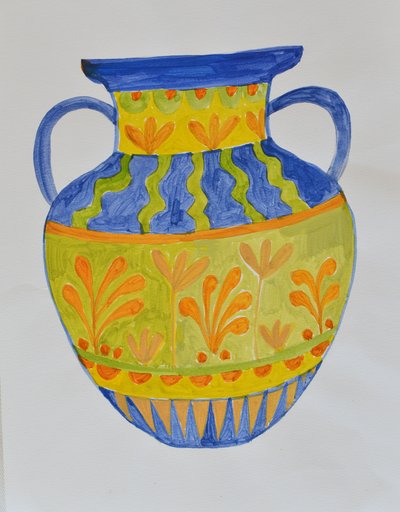vaso greco da Iria Fernandez