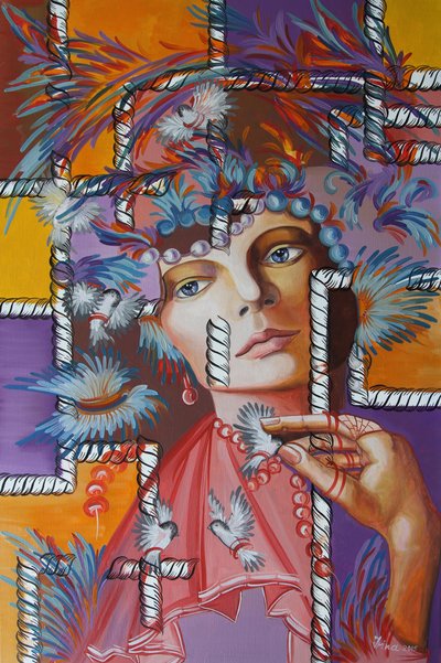 Cappello di Piume da Irina Corduban
