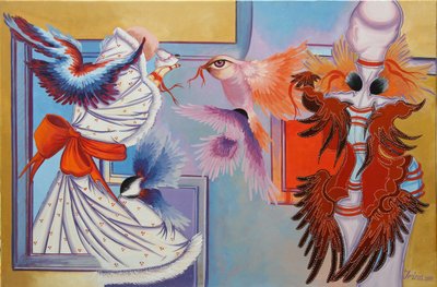 Nastro Rosso e Cince da Irina Corduban