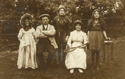 Famiglia in costume da Irish Photographer