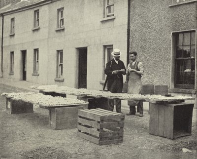 Produzione di pipe di argilla, Drogheda da Irish Photographer
