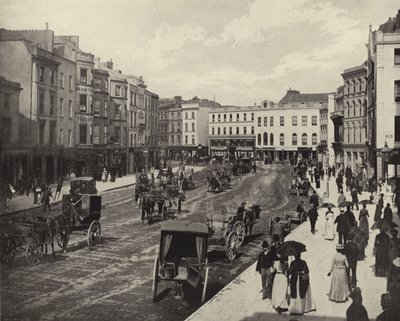 Patrick Street, Cork City (foto b/n) da Irish Photographer
